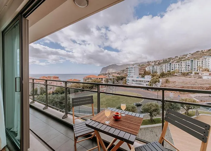 Cozy T2 With Ocean View 公寓 丰沙尔